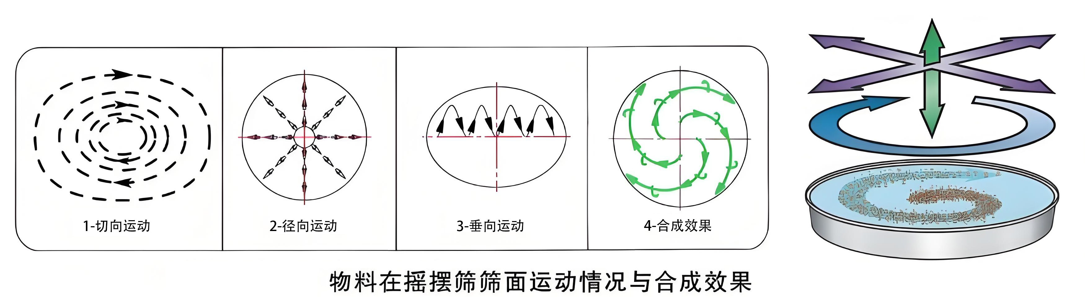 摇摆筛运行轨迹宣传册用